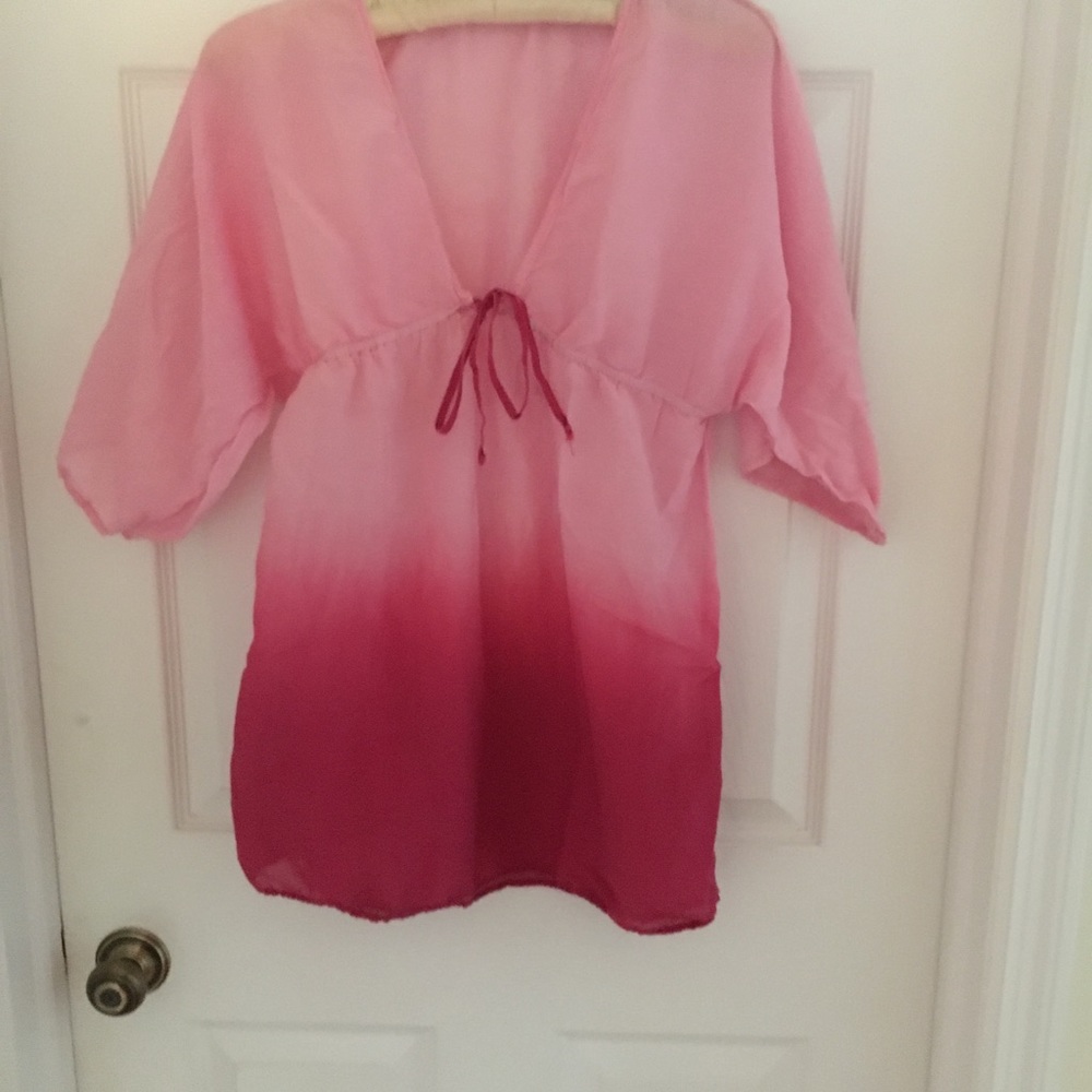 Splendid cotton/silk tunic, size small
